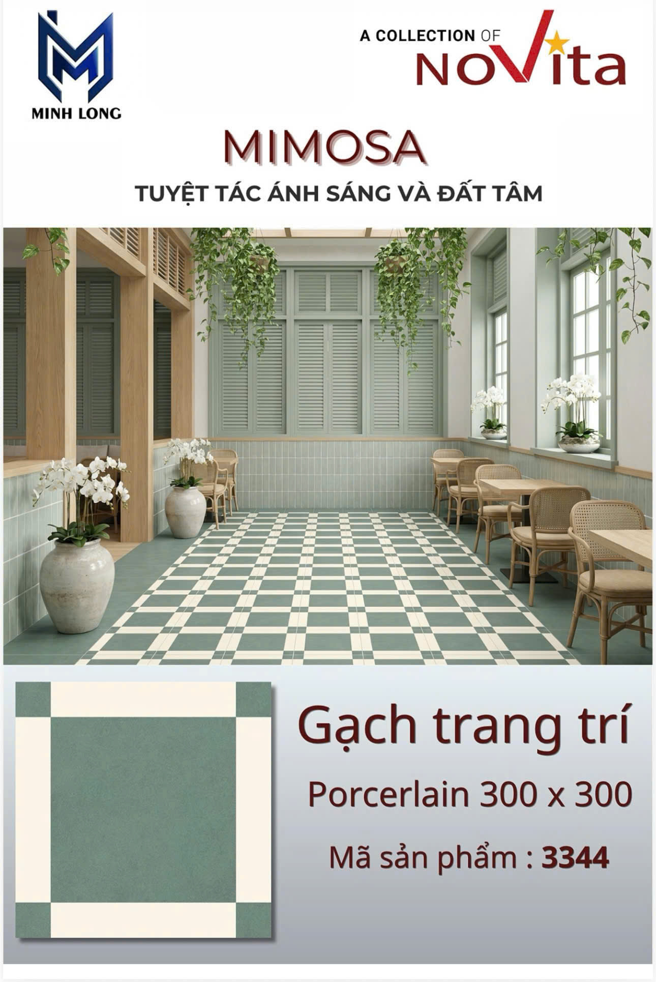 Gạch ốp lát tổng hợp 300X300